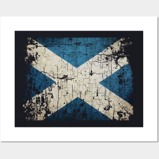 SCOTLAND FLAG Posters and Art